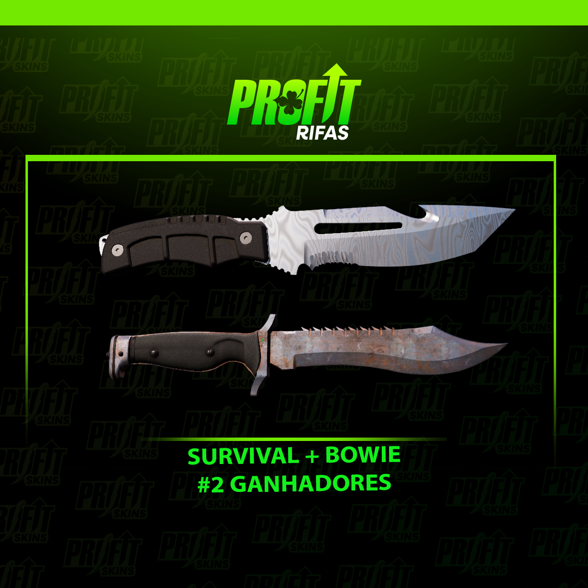 #2 GANHADORES | SURVIVAL + BOWIE 
